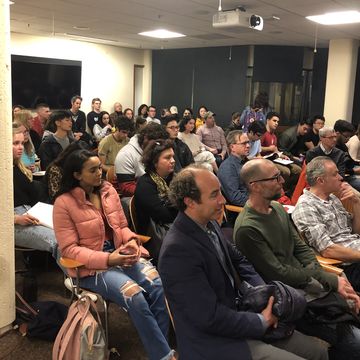 Audience at American Studies event